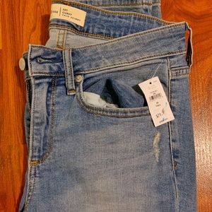 GAP Denim, Lightly Distressed, Medium-Wash